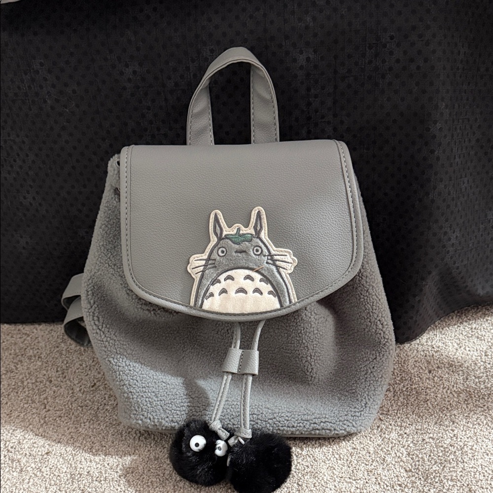 Gray Totoro Backpack